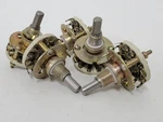 5X Oak 3 Pole Position Ceramic Momentary Rotary Switch - 1/4" Shafts. Fixed Price $49.00.