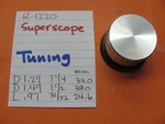 Superscope Tuning Knob R-1220 Stereo Receiver. Fixed Price $9.32.