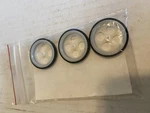 (3) Nip Panasonic VXP-0401 Video Idler Wheels. Fixed Price $9.99.