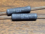 (12PCS) Dale CW-7 Ohm 5% Axial Lead Resistors Watt. Fixed Price $24.99.