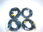 Vanco SVHS25X *lot Of 4* 25' Ft S-video Cables Premium 24K Gold Pin Mini Din. Fixed Price $22.99.