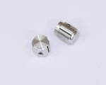Lot Of Three K-500A1/4 Alco Knob Aluminum Fluted. Fixed Price $39.00.