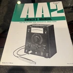 Mcintosh AA2 Acoustic Analyzer Owners Manual *original* Vintage. Fixed Price $19.95.