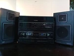 Vin. Soundesign Model 6842 Dual Deck Stereo Rec.,cass. Radio W/speakers (read). Fixed Price $45.00.