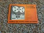 Original Tandberg Tape Recorder 9100X 9200XD Operating Instructions Manual. Fixed Price $10.00.