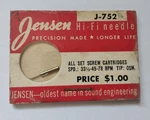 Jensen J-752 Hi-fi Needle Record Player Precision Made Nos New Vintage. Fixed Price $16.95.