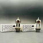 2X 6201 / 12AT7 ECC81 Vacuum Tubes Tested Strong Balanced Not Matched Pair. Fixed Price $55.00.