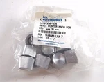 (10) New All Electronics Silver Colored Pointer Knobs Plastic Pn # KNB-234. Fixed Price $29.00.
