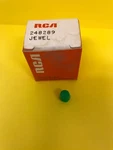 Vintage Rca Replacement Part 248289 Jewel (green) *free Shipping*. Fixed Price $9.99.