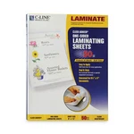 C-line 65001 9" 12" Cleer Adheer Self-adhesive Laminating Film (50/BX) New. Fixed Price $23.45.