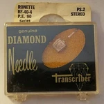 Nos Transcriber PS-2 Genuine Diamond Replacement Needle Ronette BF-40-4 P.e. 90. Fixed Price $19.99.