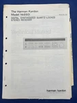 Original Harman Kardon HK690I Receiver Technical - Service Manual. Fixed Price $19.95.