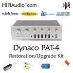 Dynaco PAT-4 Preamplifier Restoration Kit Repair Upgrade Recap Capacitor. Fixed Price $135.00.