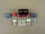 Dual Cs 627 Q Recap Kit Capacitors Turntable Speed Repair Set W/ Safety Caps. Fixed Price $15.00.