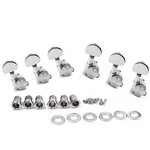6R Acoustic/electric String Tuning Pegs Key Tuner Machine Heads Knobs Chrome. Fixed Price $18.05.