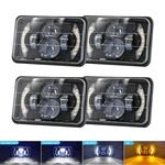 4PCS For Western Star 4900 Semi Truck 4X6" Led Headlights H4656/4651 Hi-lo Beam. Fixed Price $135.99.