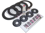 Kef 103/3 Speaker Foam Repair Kit - Incl. Dust Caps 4A65+4DONUT. Fixed Price $68.36.