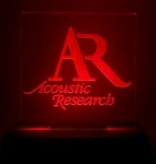 Acoustic Research AR3A, AR10, AR11, AR91, TSW910 Speakers Audiophile Led Sign. Fixed Price $29.95.