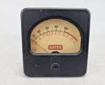 Vintage Simpson Gates Radio Vu Meter Level Indicator Panel Mount 3-1/8" By 3". Fixed Price $84.96.