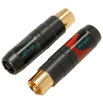 Neutrik NF2C-B/2 Profi Professional Rca Plug Pair. Fixed Price $29.34.