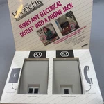 Phonex Wireless Phonejak PX-101 System Gray Vtg Wall Plug Extension Kit Untested. Fixed Price $34.97.