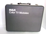 Vintage Color Tv Repair Case W/modules & Home Service Handbook. Fixed Price $79.99.
