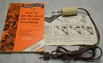 Vintage Robins Audio Set: Tape Head Demagnetizer, Instructional Book, Info Sheet. Fixed Price $14.95.