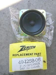 Nos Vintage Zenith 49-1258-06, Inch 32 Ohm Replacement Speaker Original Box. Fixed Price $39.98.