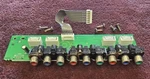 Denon 1U-3373-4 Component Video Pc Board Assembly With 9 Rca Jacks. Fixed Price $79.90.