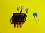 Dynaco PAT-5 Mark Vi Hafler Others Carling Toggle Switch 331103 Amber Bezel. Fixed Price $14.95.