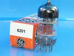 6201 General Electric 12AT7 5 Star Vintage Tube. Fixed Price $12.88.
