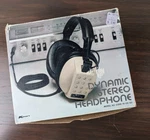 Vintage Headphones Kmart Dynamic Stereo Adjustable 19-09-00 Untested. Fixed Price $16.99.