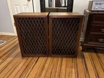 Vintage 1970 Pioneer CS-63DX 4-WAY Wood Floor Speakers. Fixed Price $800.00.