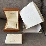 100% Genuine Oem Zenith El Primero Wooden Watch Outer White Booklet. Fixed Price $137.00.