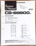 Pioneer CB-B9900 Audio Rack Service Manual *original*. Fixed Price $9.97.