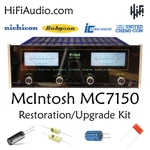 Mcintosh MC7150 Amplifier Rebuild Restoration Recap Service Kit Repair. Fixed Price $185.00.