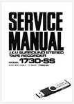 Akai 1730-SS Stereo Reel To Recorder Service Manual On Usb. Fixed Price $20.49.
