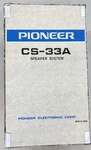 Pioneer CS-33A Vintage Stereo Floor Speakers + Boxex (perferct Condition). Fixed Price $359.10.