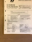 Sansui D-X111HX D-X211HX Cassette / Tape Player Service Manual *original* #1. Fixed Price $14.97.