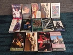 Vintage Lot Of 14 Audio Cassettes Tapes Assorted Mixed Music Arista Warner. Fixed Price $12.00.
