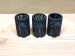 Three Ierc Electron Vacuum Tube Heat Dissipating Shields. TR6-6015B, Mini 9-PIN.. Fixed Price $20.00.