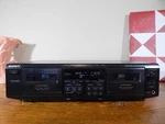 Sony TC-WE605S Dual Cassette Deck With Dolby B,c,s Tested. Fixed Price $179.99.