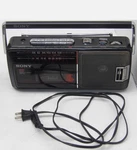 Sony CFM-140 Portable Radio Am/ Works Cassette Needs Repair Incl. Cord. Fixed Price $60.00.