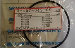 Sony 3-407-042-00 Belt Tape Ctr Rbr 0837 Oem Japan Counter Vtg 1987. Fixed Price $13.95.
