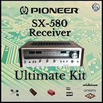 Pioneer SX-580 Receiver Ultimate Upgrade Kit Genuine Parts Restoration. Fixed Price $75.00.
