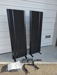 Magnepan Magneplanar Mg 3.3/R Loudspeakers With Crossovers Read Details As Is. Fixed Price $1999.99.