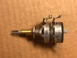 Nos 1955 Mallory Dual Concentric Potentiometer 10K + 25K Power Switch Car Radio. Fixed Price $20.00.
