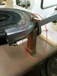 Garrard Type Tone Arm Rest Support Turntable W Clip Laboratory Model. Fixed Price $24.99.