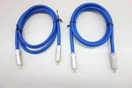 Accuphase AL-10 1.0M Premium Ofc Rca Audio Cable Thick Gold-plated Plugs. Fixed Price $164.33.