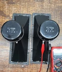 Vintage Sunn Model 6M Speaker - Phenolic Tweeter Metal Horns Pair 8 Ohm. Fixed Price $99.00.